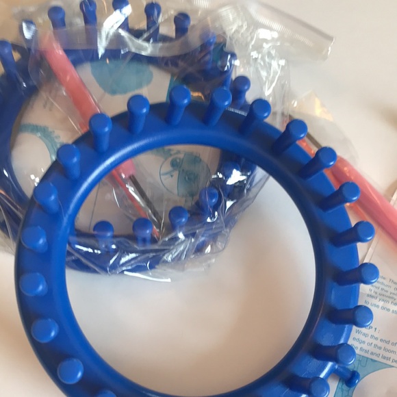 Loom Knitting Loom Set Plastic Round Knitting Looms Small - Picture 3 of 5